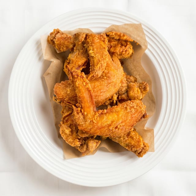 Crispy Chicken Wings.