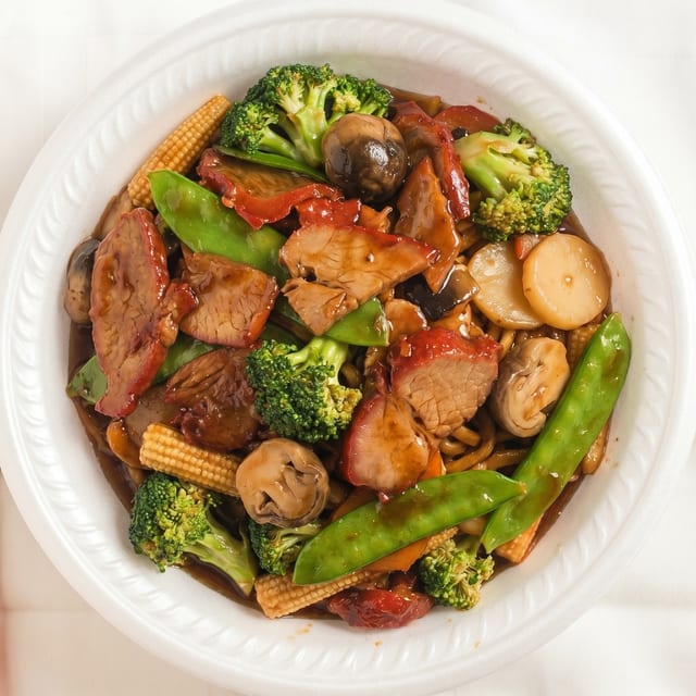 Pork with Chinese Vegetables.