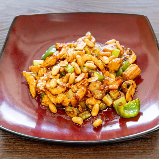 Kung Po Chicken.