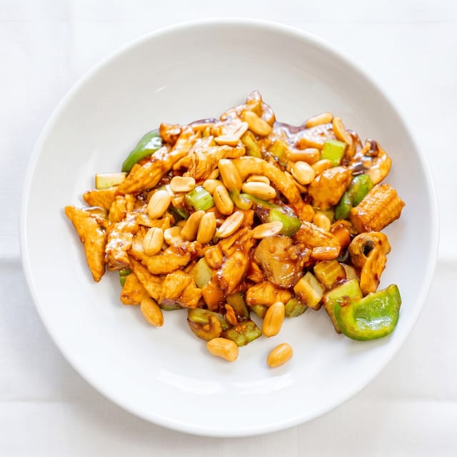 Lunch Kung Pao Chicken.