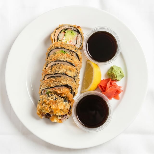 Fried Sunrise Roll (No Rice).