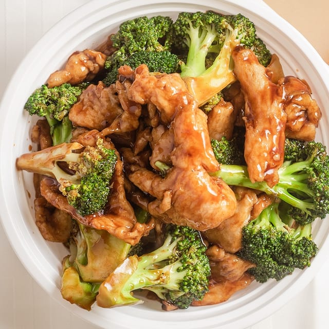 Lunch Beef with Broccoli.
