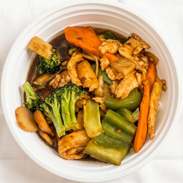 Szechuan Chicken.