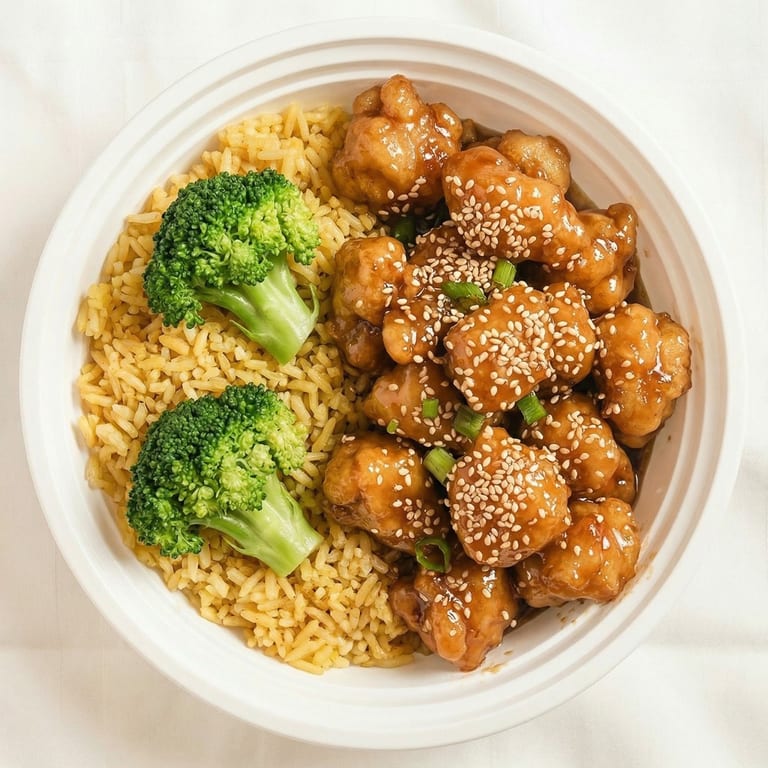Delicious Sesame Chicken Awaits