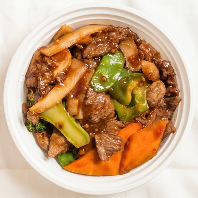Szechuan Beef.