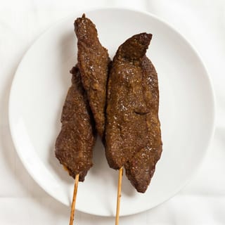 Beef on the Sticks With Teriyaki Sauce (4)