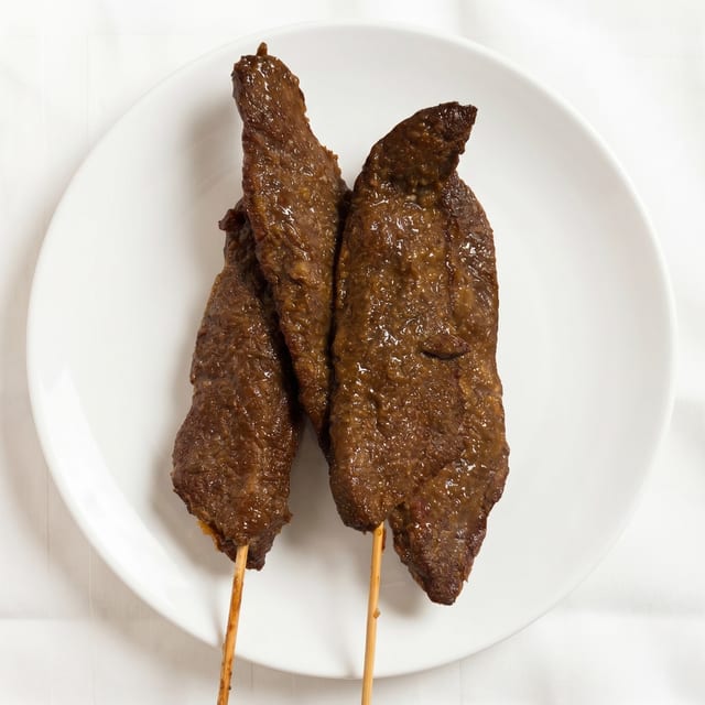 Beef on the Sticks With Teriyaki Sauce (4).