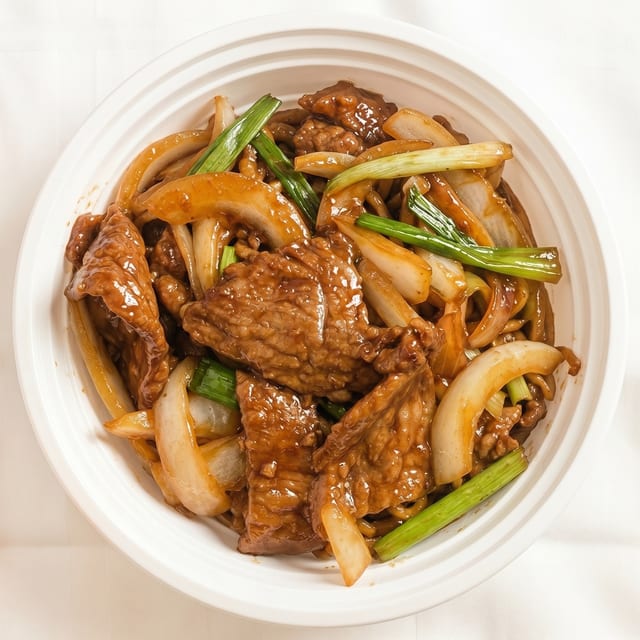 Mongolian Beef.