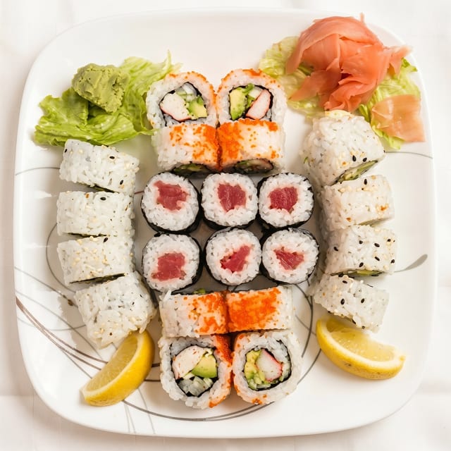 Forever Young Roll Combo Plate.
