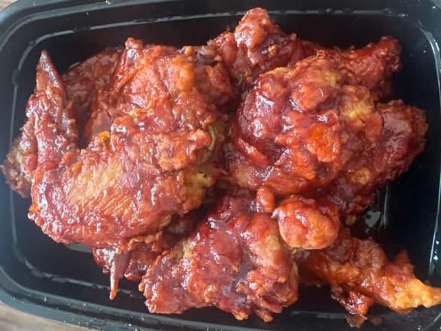 BBQ Chicken Wings.