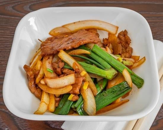 Lunch Mongolian Beef.