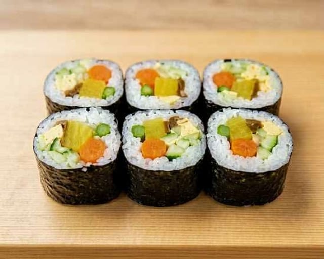 Vegetable Sushi Roll.