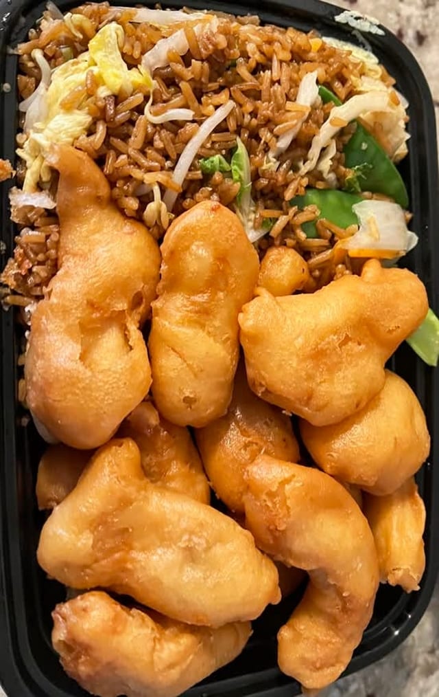 Honey Garlic Platter.