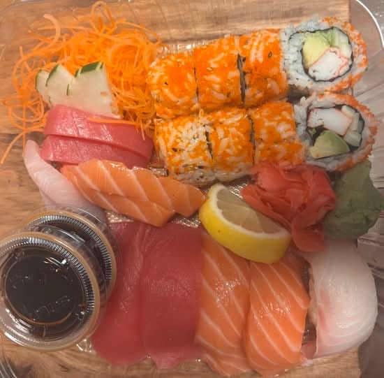 Sushi & Sashimi & California Roll.