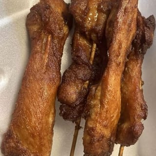 Chicken on the Sticks With Teriyaki Sauce (4)