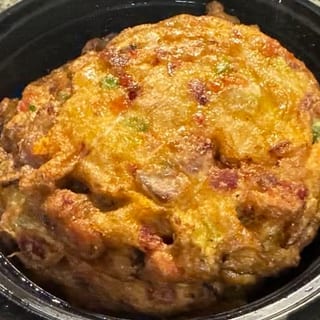 Lunch Roast Pork Egg Foo Young
