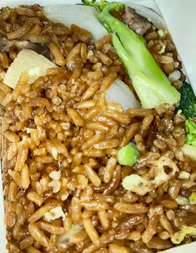 Vegetable Fried Rice Party Tray.