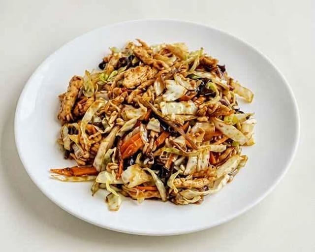 Moo Shu Chicken.