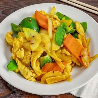 Chicken with Curry Sauce