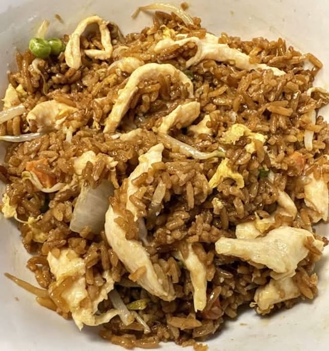 Chicken Fried Rice Party Tray.